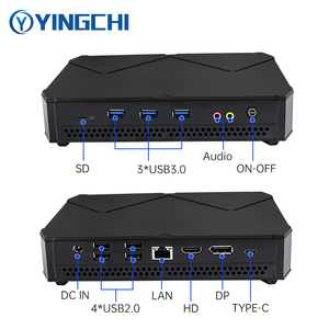 YINGCHI Mini bilgisayar masaüstü oyun bilgisayar I5 I5 g7 I7 1165G7/11800H I9 11900H Win10 - Product Image 3