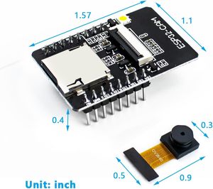 ESP32-CAM-MB WiFi + Bluetooth-Modul Kamera modul Entwicklungs platine ESP32 Mit Kamera modul OV2640 2MP Für Arduino