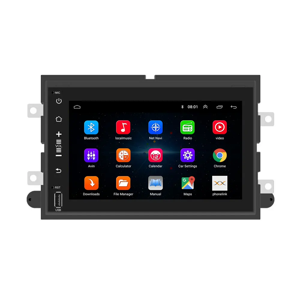 Per Ford Fusion Mustang 2012-2016 Radio Headunit Device Double 2 Din Quad octa-core Android Car Stereo navigazione GPS Carplay