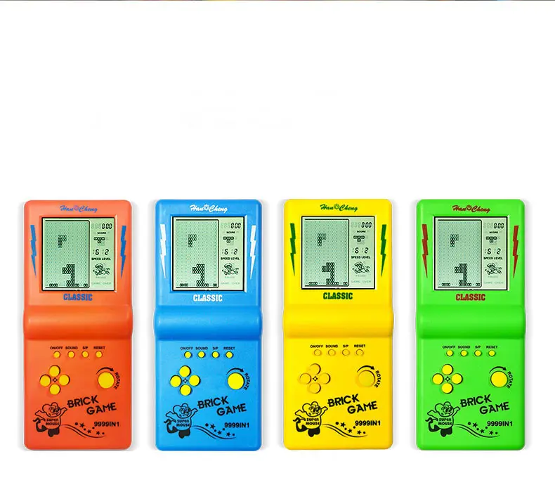 Mini console di gioco portatile portatile console di gioco a grande schermo giocattoli educativi per bambini classico gioco nostalgico animali domestici elettronici