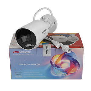 Stock Hikvision New Models 4MP 8MP 4k Colorvu 3.0 Acusense 3.0 Motion Detection Two Way Audio Outdoor <strong>Cameras</strong> POE