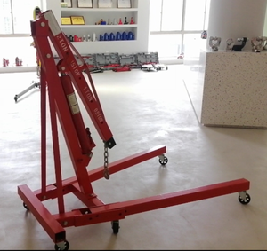 2 tấn gấp tay thủy lực Jack cửa hàng động cơ cần cẩu - Product Image 6