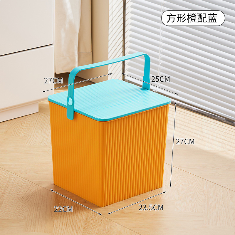 Orange and blue