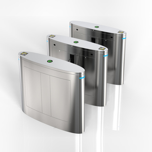 Torniquetes de alto rendimiento Puertas Torniquete automático eléctrico Control DE ACCESO Puerta de barrera de aleta Torniquetes de aleta de alta seguridad - Product Image 5