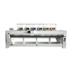 Ordenador multifunción 12 agujas 6 cabeza tapa camiseta costura Cording bordado máquina lentejuelas bordado máquina computarizada - Product Image 3