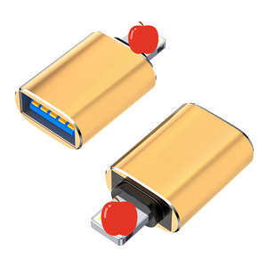 优质铝合金智能手机笔记本电脑USB C型至USB 3.0母适配器C型公至OTG转换器 - Product Image 5