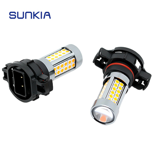 PSY24W PG20/4 12188 LED สำหรับ BMW 3ชุด X4/X5/X6/Z4ไม่มีข้อผิดพลาดสัญญาณสีเหลืองอำพันอัตโนมัติ - Product Image 1