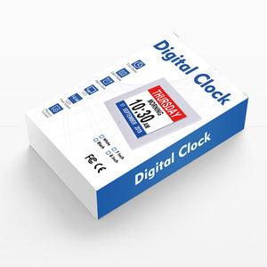 Batterie betriebener kompakter Schlummer modus Faltbarer Kalender Temperatur Timer LCD-Nummern anzeige Digitaler Reise wecker - Product Image 2