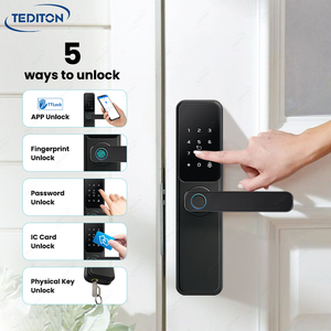 Cerradura inteligente Para puerta fechadura ổ khóa kỹ thuật số cho cửa ra vào cổng thông minh nhập Cửa Khóa với an toàn sinh trắc học ngón tay - Product Image 2