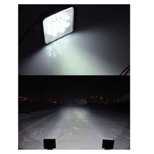ออโรร่าไฟ LED ขนาด4นิ้ว12โวลต์24โวลต์27วัตต์ชิปบางไฟ LED 9ดวงสำหรับยานพาหนะ - Product Image 6