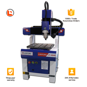 Enrutador CNC 3D de escritorio 3030 4040 6060 Máquina enrutadora CNC pequeña Precio de enrutador CNC de control DSP de 4 ejes - Product Image 1