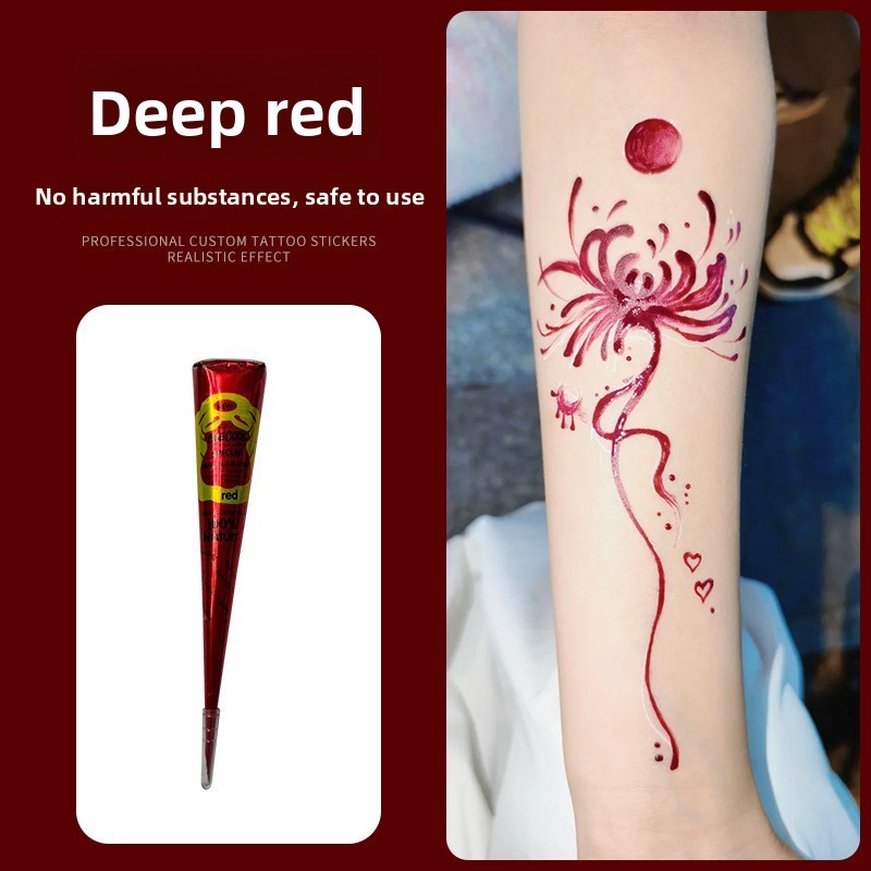 Deep red