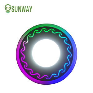 CE RoHS สีคู่12 + 4W 6 + 3W 18 + 6W 3 + 3W นำแสงแผง RGB - Product Image 6
