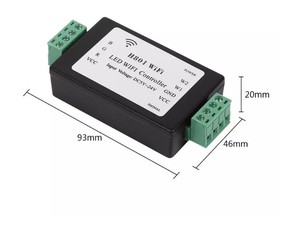 RGBW <strong>LED</strong> WIFI <strong>Controller</strong>;RGBW WiFi <strong>LED</strong> H801 <strong>Controller</strong>;DC5-24V Input;4CH*4A Output - Product Image 3