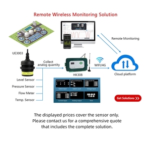 Sensor de nivel de tanque de combustible ultrasónico de monitoreo inteligente