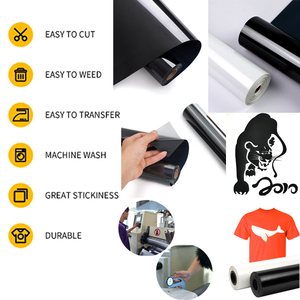 Vinil Tech. HTV 3D kalın TPU ısı transferi giyim baskı için vinil rulolar özel boyut PVC Film - Product Image 5