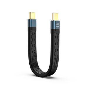 Multifunctional 5A 240W USB4.0 Short Type-<strong>C</strong> to Type-<strong>C</strong> Cable FPC Flex Cord Series 40Gbps Data Transmission TYPE <strong>C</strong> Cable - Product Image 3
