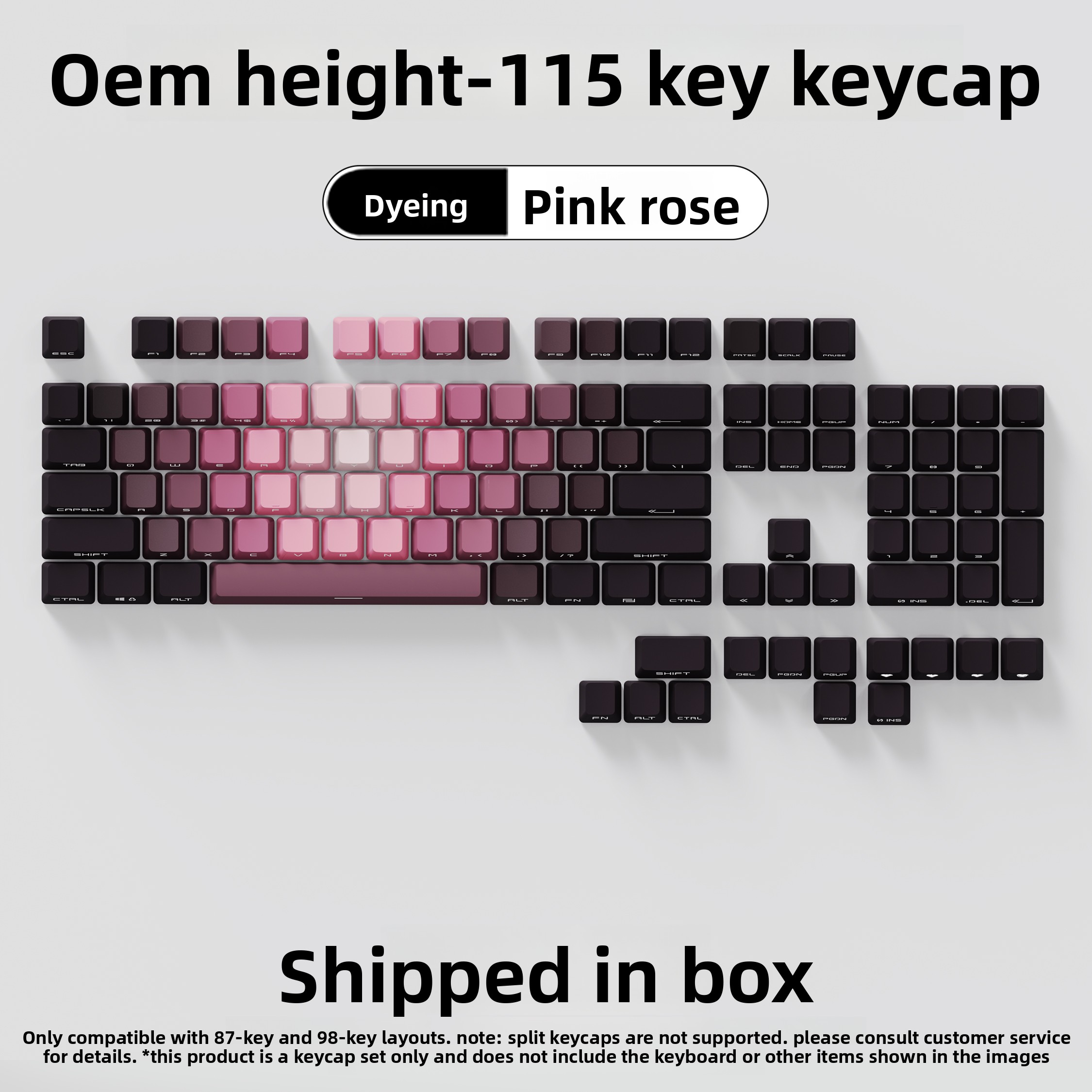 Pink Rose - Keycaps