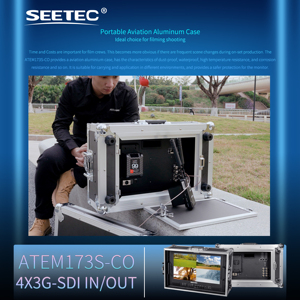 SEETEC ATEM173S-CO 17.3 "<span class=keywords><strong>Monitor</strong></span> direttore portatile, 16-ch misuratore <span class=keywords><strong>Audio</strong></span>, falsi colori, picco, per il villaggio Video, fornitore OEM - Product Image 3