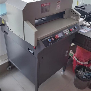 Lazer kesim hattı ile otomatik kağıt kesme makinesi fiyat/450mm 460mm kağıt kitap kesici - Product Image 2