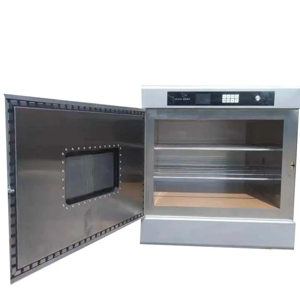 Horno microondas comercial de acero inoxidable para envasado de comida, 198L, 4KW