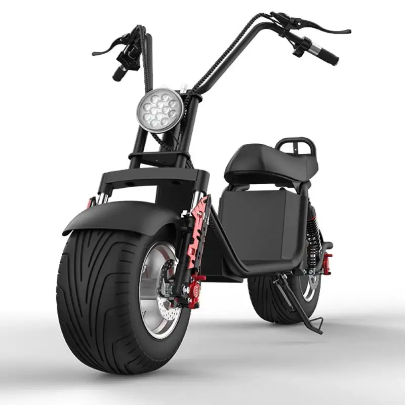 Новейшая модель Lotkind, электрический мотоцикл 48 в 60 в, внедорожный мотоцикл, две большие шины, Электрический скутер для ежедневного использования