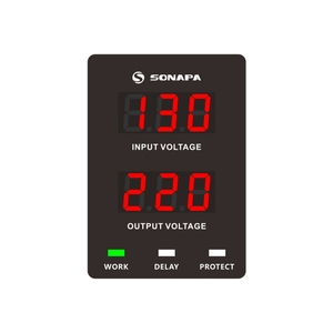 Rango de entrada 100-250V o 150V-250V servomotor control 220V estabilizador de voltaje regulador de voltaje automático 2000VA - Product Image 4