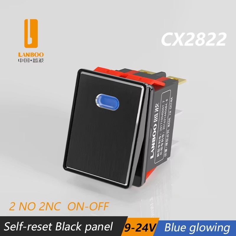 Black Blue 24V