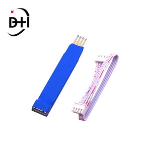 2,54mm 3P/ 4P/5P/6P STC-Testnadel programm Programmierung STM32 STM8 Feder nadeln 1-Chip-Maschinenbrenn-Schreib mikro controller