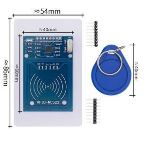 Cheapest MFRC-522 RC522 Antenna RFID Wireless Kits for <strong>Arduino</strong> IC KEY SPI Writer Reader IC Card Proximity Module