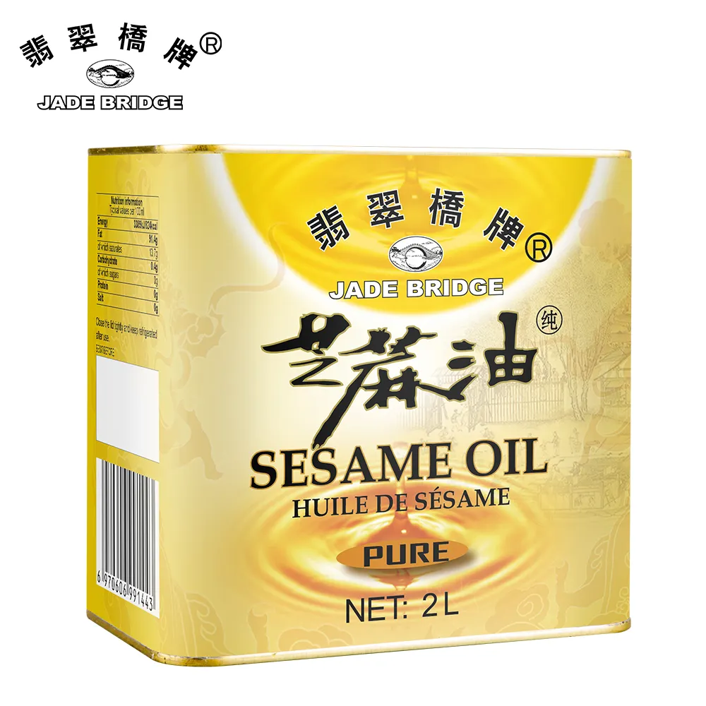 Supply family packs and catering packs Importer Manufacturer Haccp Seasoning Pure Sesame Seed Oil