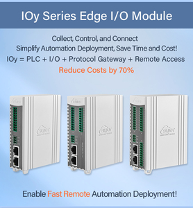 Módulo de E/S Ethernet BACnet/IP/MQTT/Modbus TCP Edge para automatización de edificios IOy BA190Pro