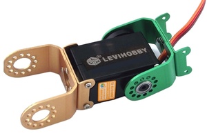 Levihobby 360 derece sürekli rotasyon 6 Arduino cm Arduino kontrol RC Robot Servo Motor için braket ile erkek ve kız