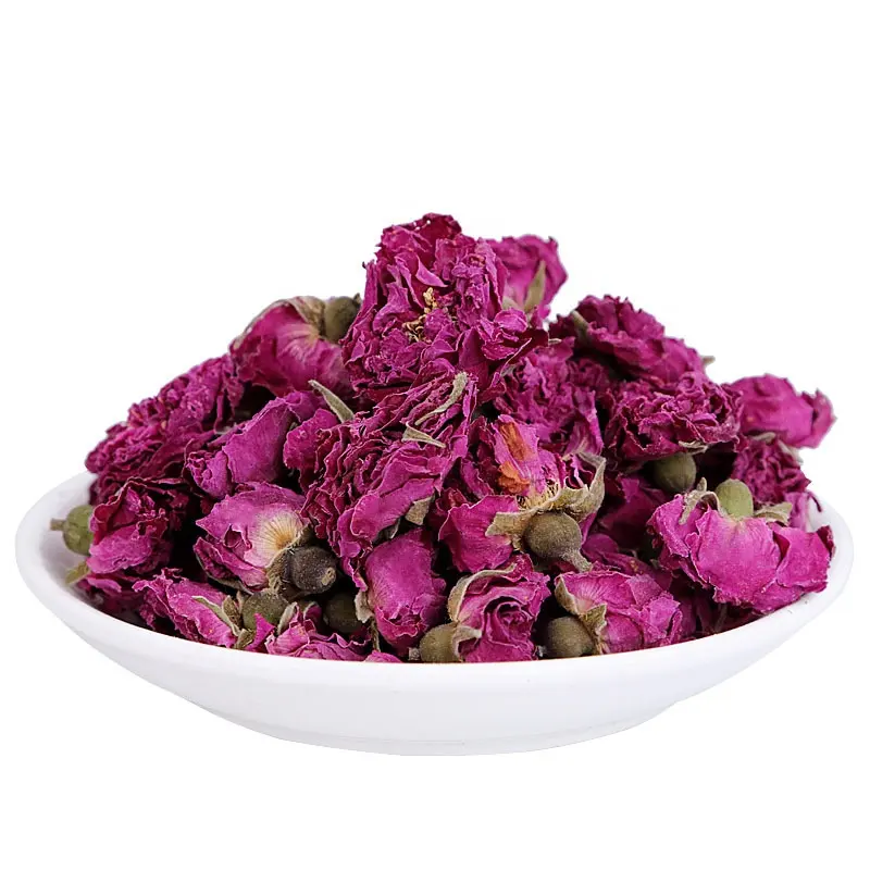 कम तापमान के लिए सूखे खिल फूल गुलाब चाय प्रीमियम लाल खिल गुलाब चाय कार्बनिक सूखे फूल गुलाब क्राउन चाय