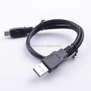 Özelleştirilmiş USB 2.0 a erkek 5 Pin Mini USB kablosu dik açılı konektörler 3A yazıcı bilgisayar ve barkod tarayıcı için hızlı şarj - Product Image 4