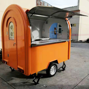 Sağlam ve dayanıklı gıda römork Mini elektrikli Trike kullanımı kolay gıda arabaları ve gıda römorkları - Product Image 2