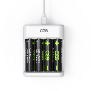 B501 מהיר מטען ליתיום 1.5v um3 סוללה גודל <span class=keywords><strong>aa</strong></span> סוללה נטענת 2775mWh