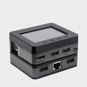 Raspberry Pi Zero-Kit POD de 2 W, carcasa de aluminio, módulo de expansión de interfaz LAN USB, pantalla LCD de 2,8 pulgadas, Raspberry Pi serie zero - Product Image 1