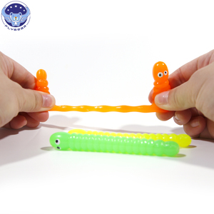 New Cheap Relaxing Sensory Toys for Children Colorful <strong>String</strong> <strong>Fidget</strong> Worm and Caterpillar TPR Material Unisex - Product Image 3