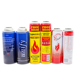 Tùy chỉnh butan khí 120g ngọn đuốc nhẹ hơn butan khí rỗng butan khí có thể - Product Image 4