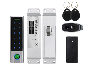 Gute Qualität Biometrischer Finger abdruck Türschloss Kit Drahtlos IP65 DIY Touch Finger abdruck Tastatur Einfach für Installation und Bedienung - Product Image 3