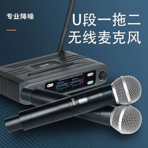 Sistema de micrófono inalámbrico de largo alcance, profesional, UHF, analógico, Largo Alcance de trabajo, para exteriores