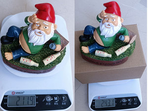 SHKL toptan Gnome cüce çok fazla Bier sarhoş uyku tembel bahçe el sanatları dekorasyon heykelcik heykeli süs kapalı açık