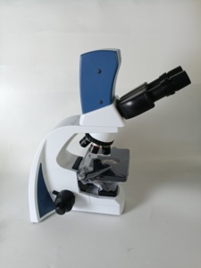 Laboratorio médico estudiante Digital óptico amplio campo ocular Alta Resolución deslizamiento binocular cabeza microscopio biológico - Product Image 2