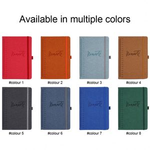 Custom A5 Leather <strong>Notebook</strong> <strong>With</strong> <strong>Elastic</strong> Band 2023 Leather Diary Paper <strong>Notebook</strong> Personalized <strong>Notebook</strong>/ - Product Image 2