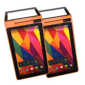 Terminal Pos de sistema Android portátil, dispositivo de doble pantalla táctil, 4G, Wifi, máquina NFC con impresora integrada - Product Image 1