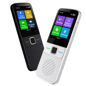 Übersetzungs gerät Sprach übersetzer Stimme Echtzeit AI tragbar Zwei-Wege-Online-Offline-Wireless Global Smart Translators - Product Image 1