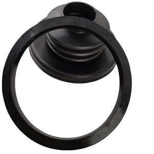 Özel otomotiv NBR EPDM silikon kauçuk esnek körük kesme işleme hizmeti ile özel tozluk - Product Image 1