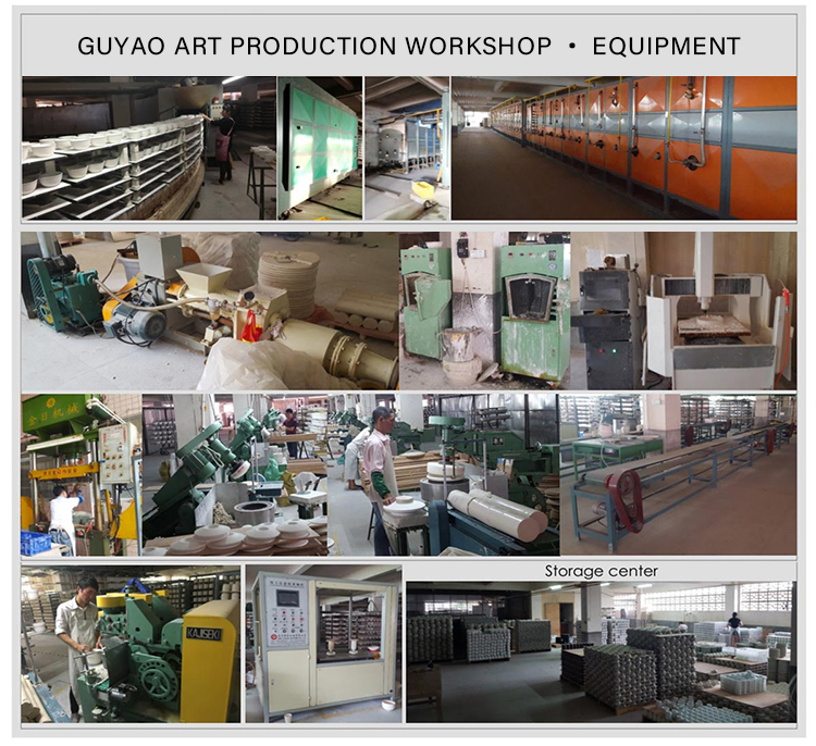 GuYao Ceramic aromatherapy diffuser bottle Aromatic decorative ceramic bottle essential oil diffuser bottle