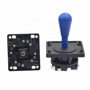 美式和西班牙式红黑四路街机游戏杆 - Product Image 2